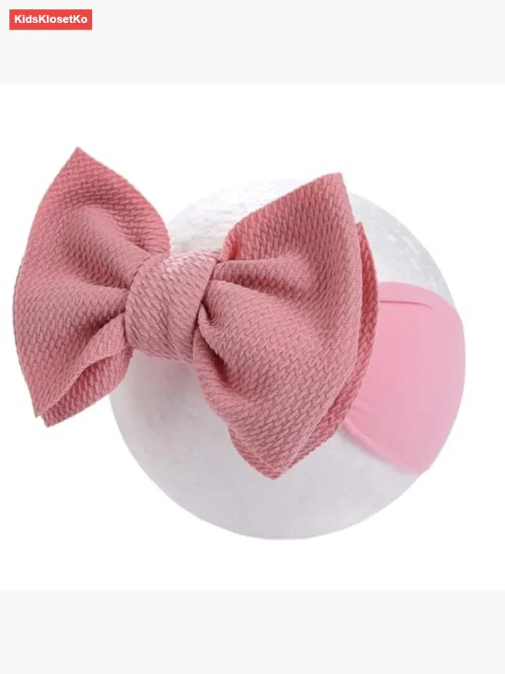 Oversized Nylon Headbands for Baby Girls Toddlers Kids Newborn Hair Bows